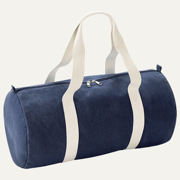 BagBase Denim Barrel Bag Thumbnail