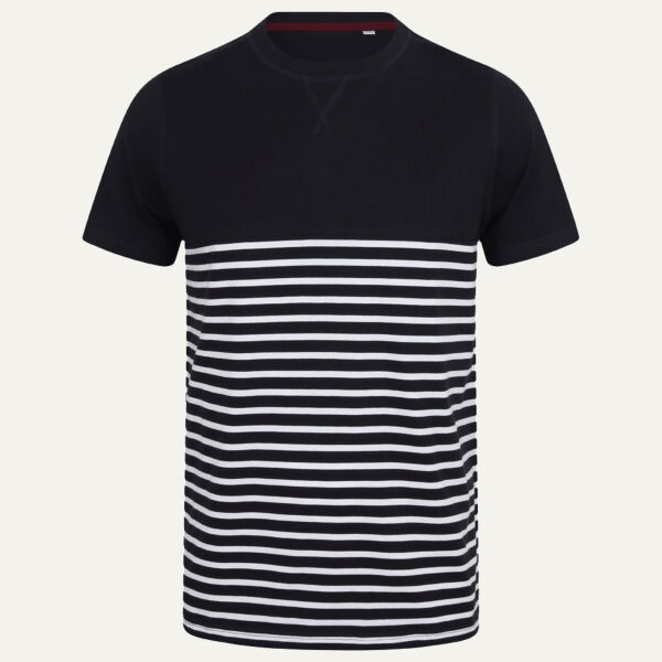 Front Row Unisex Breton Striped T-Shirt Thumbnail