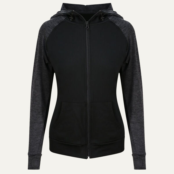 AWDis Ladies Cool Contrast Zoodie Thumbnail