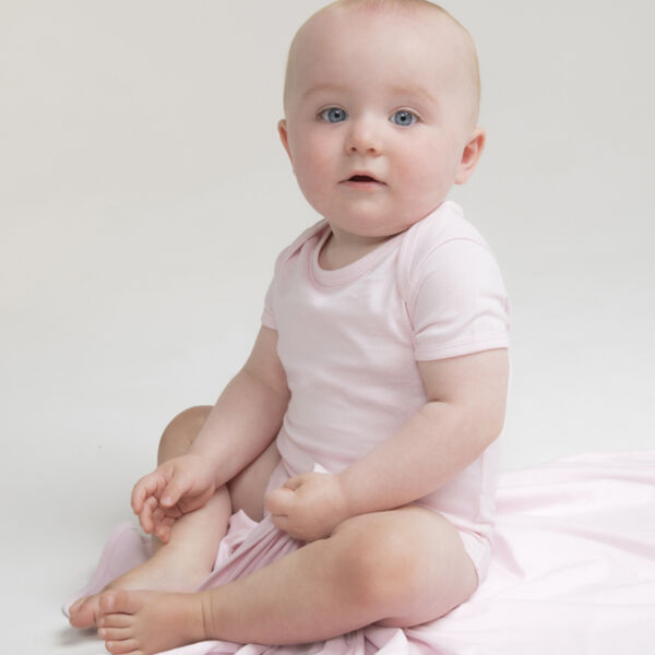 Larkwood Essential Short Sleeve Baby Bodysuit Thumbnail