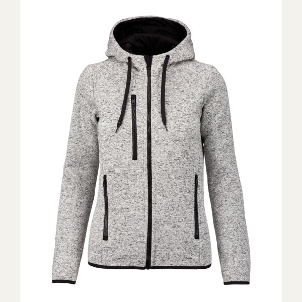 Proact Ladies Heather Hooded Jacket Thumbnail