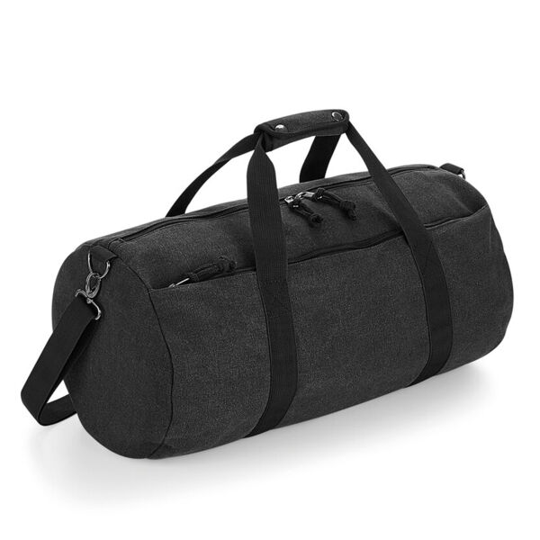 Vintage canvas barrel bag Thumbnail