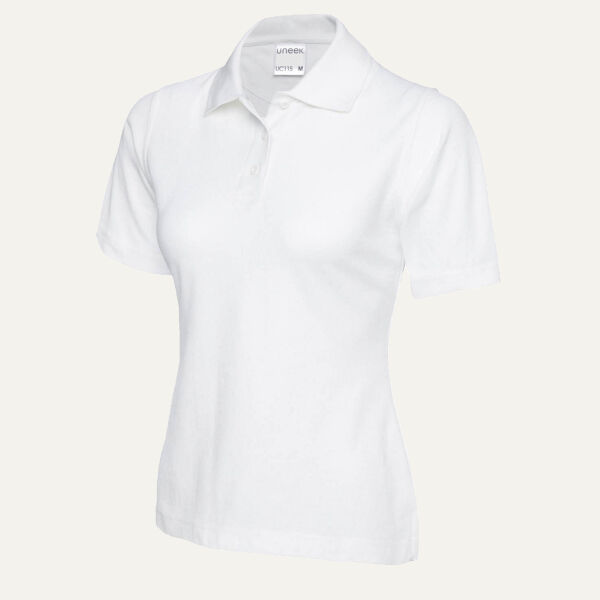 Ladies Active Cotton Poloshirt Thumbnail