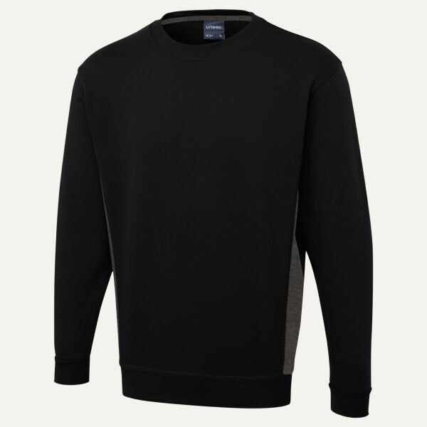 Two Tone Crew Neck Sweatshirt Thumbnail