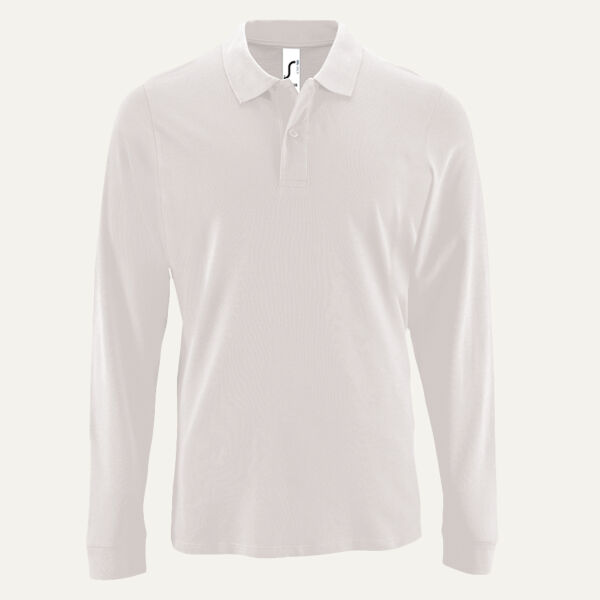 SOL'S Perfect Long Sleeve Piqué Polo Shirt Thumbnail