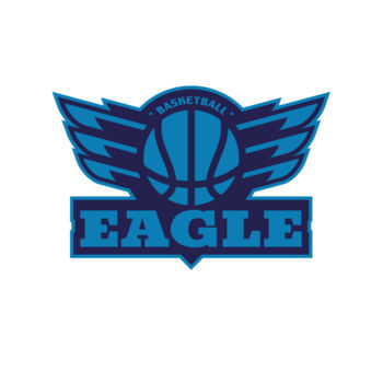 Eagle Basketball Logo Template Thumbnail