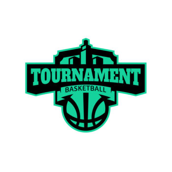 Tournament Basketball logo template Thumbnail