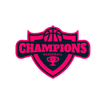 Champions Basketball League logo template Thumbnail