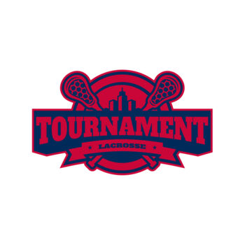 Tournament Lacrosse Logo Template Thumbnail