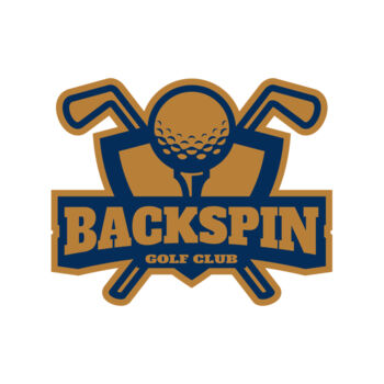 Backspin Golf Club logo template Thumbnail