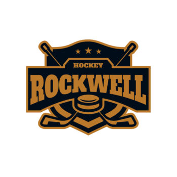 Rockwell Hockey logo template Thumbnail