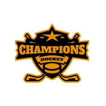 Champions Hockey logo template 02 Thumbnail