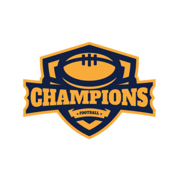 Champions Football logo template Thumbnail