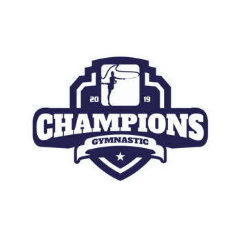Champions Gymnastic logo template 02 Thumbnail