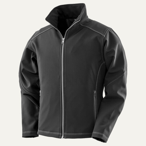 Result Work-Guard Ladies Treble Stitch Soft Shell Jacket Thumbnail